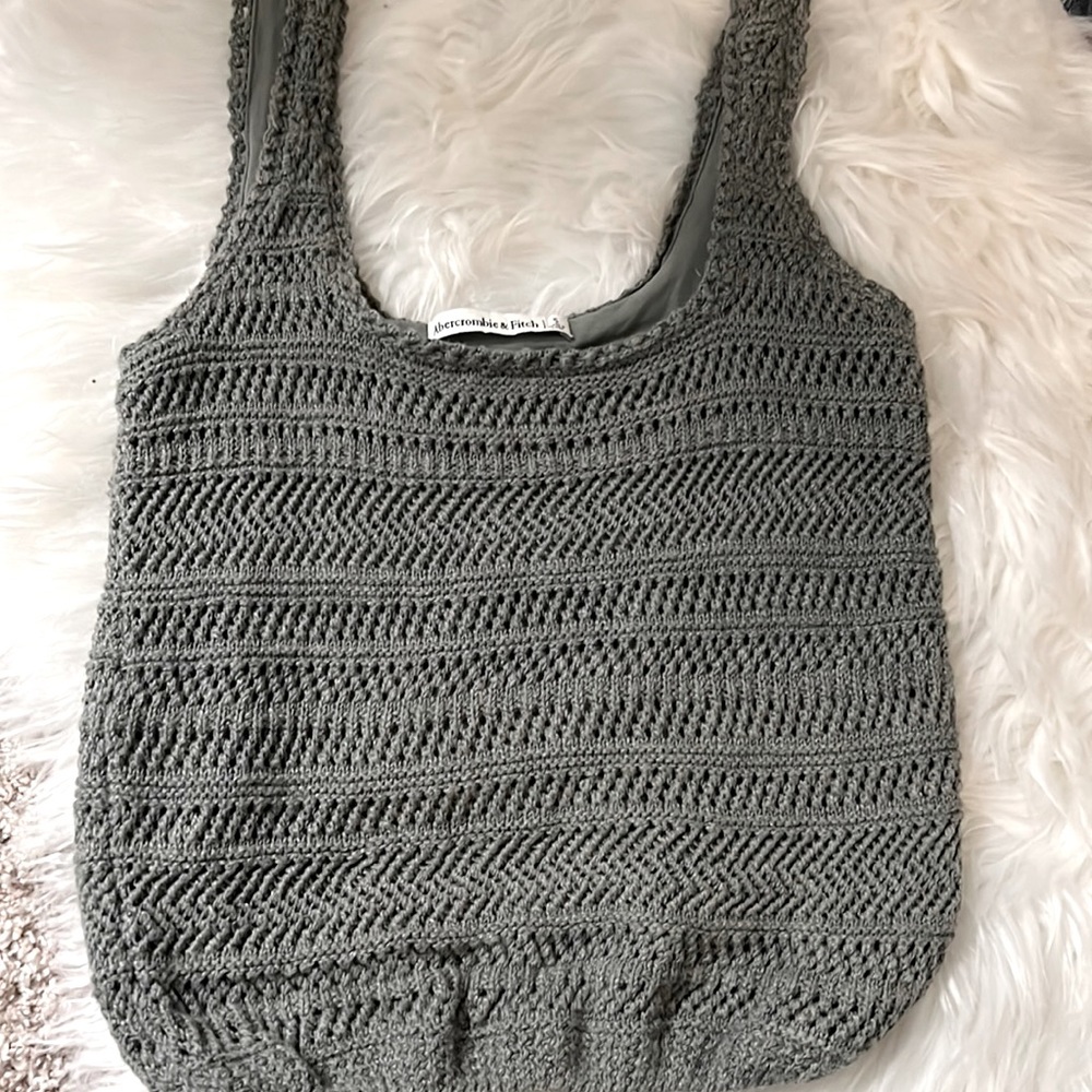 A&F crochet tank